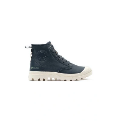 Imagen de Palladium Unisex Botines con cordones, Talla: 42, Dark blue Zapatos