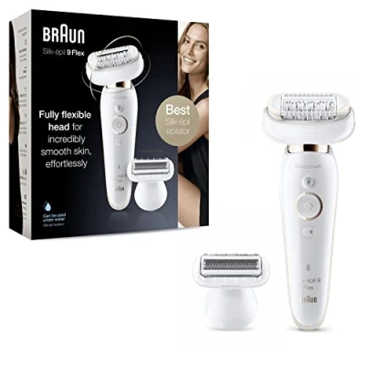 Imagen de Braun Silk épil 9 Flex Depiladora Eléctrica Mujer para una Depilación más fácil, 4 Accesorios, Funda, 006