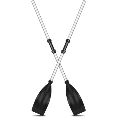 Imagen de GOTOTOP remo de kayak aluminio, 2 unidades, 126 cm, para kayak, tabla remo, canoa, surf, bote inflable