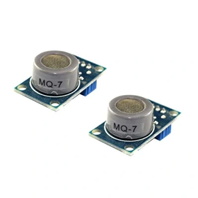 Imagen de HUABAN 2PCS MQ 7 Módulo de sensor alarma detección gas monóxido carbono MQ7 para Arduino