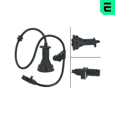 Imagen de OPTIMAL 06 S311 Sensor de ABS Eje trasero izquierda, trasero, derecha activo 470 MERCEDES BENZ: Clase A, B