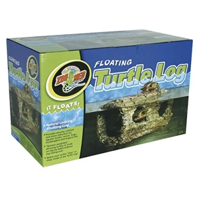 Imagen de Zoo Med Turtle Log Tronco Flotante para Tortugas, Juguete Interactivo Tortugas de Agua, Antivuelco, 30 x 15 cm