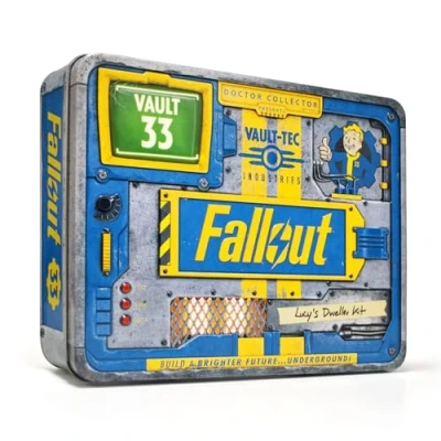 Imagen de Doctor Collector Fallout: Lucy&#039;s Dweller Kit, juego de 13 piezas, coleccionables icónicos, recuerdos la serie televisión