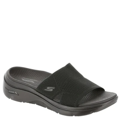 Imagen de Skechers GO Walk Arch FIT 2.0 Sandal, Sandalia Mujer, Black, 39 EU