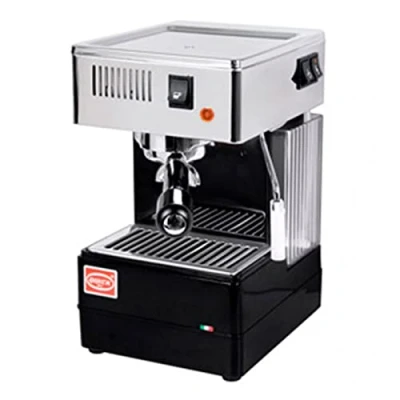 Imagen de Quick Mill MOD.0820 Independiente Máquina espresso 1,8 L Manual Cafetera (Independiente, espresso, L, De café molido, 1080 W, Negro, Plata)