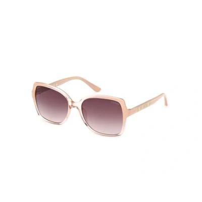 Imagen de Guess IN Iniettato Gafas de sol, Mujer, Talla: One Size, Bianco avorio marrone sfumato