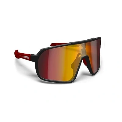 Imagen de BERTONI Gafas Deportivas Ciclismo MTB Running Hombre y Mujer Lente Ancha Antivaho 100% Protección UV mod. GEMINI