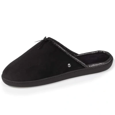 Imagen de Isotoner Zapatillas para mujer (tecnología everywear™), con memoria de forma, atemporales, Negro , 38 EU