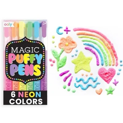 Imagen de Magic Puffy Pens Set of 6