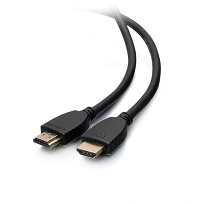 Imagen de C2G Cable HDMI(R) de alta velocidad 2 m con Ethernet cables HDMI (HDMI, HDMI, Macho/Macho, Oro, Negro)