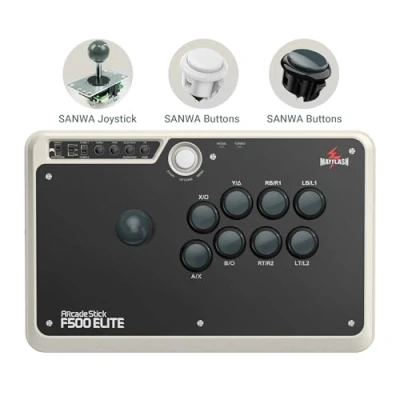 Imagen de Mayflash Arcade Stick F500 Elite para PS4 / PS3 XBOX ONE S 360 X PC Android Switch NEOGEO mini
