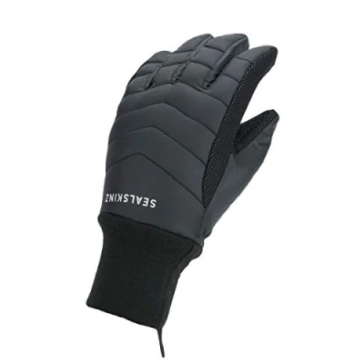 Imagen de SealSkinz Guantes Impermeables para Hombre (Impermeables, Ligeros y aislantes), Hombre, Color Negro, tamaño Medium