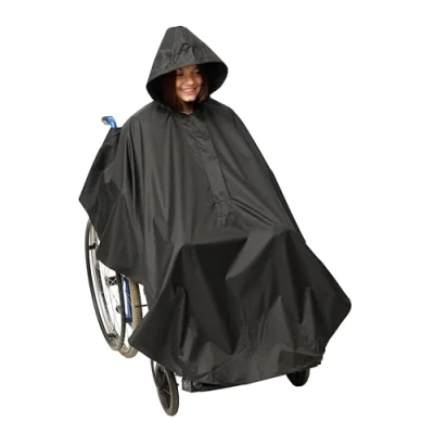 Imagen de Bramble Poncho Impermeable para Silla de Ruedas Estándar 30 x 29 3 cm / Incluye Cierre con Cremallera