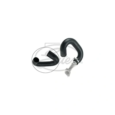Imagen de GATES 09 0077 Manguera Turbo Silicona FIAT: Panda II Hatchback, 500 III Hatchback