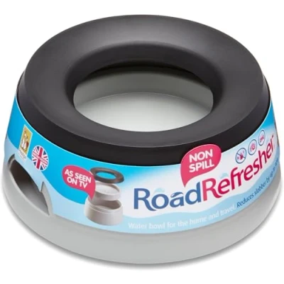 Imagen de Road Refresher Non Spill Water Bowl Grey Small