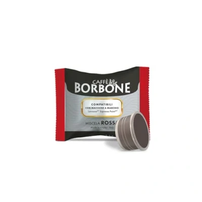 Imagen de Caffè Borbone Mezcla de Café Roja 50 Cápsulas Compatibles con Máquinas Lavazza* Espresso Point*
