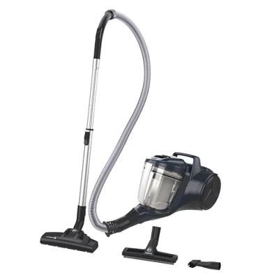 Imagen de Hoover Aspiradora sin Bolsa con tecnología ciclónica, Color Galaxy Blue, Potencia de 700 W, Capacidad 2 litros [HP110HM 011]