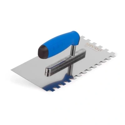 Imagen de Mivos Llana dentada de 10 x mm, acero inoxidable, con mango suave, dentado 270 130 fabricada en la UE