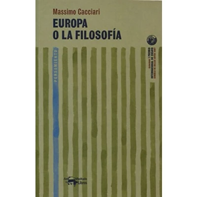Imagen de Europa o la filosofía: 1 (A. Machado Libros)