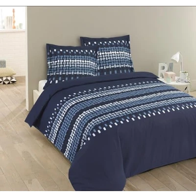 Imagen de Vision Jack Juego de funda nórdica 260 x 240 cm con 2 fundas almohada para cama extragrande personas, 100% algodón