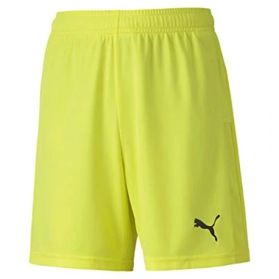 Imagen de PUMA Teamgoal 23 Knit Shorts Jr Pantalones Cortos, Unisex niños, Fluo Yellow/Puma Black, 116