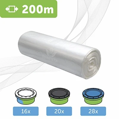 Imagen de 200m ECO Recarga compatible Tommee Tippee TEC, Twist &amp; Click, Simplee Angel para pañales equivalente 20 cajitas Anti olor +