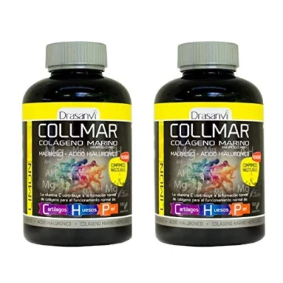 Imagen de Collmar masticable Limon Colageno marino hidrolizado 180 comp. (Pack 3 u.)