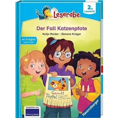 Imagen de Der Fall Katzenpfote Leserabe ab 2. Klasse Erstlesebuch für Kinder 7 Jahren