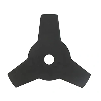 Imagen de GREENSTAR Cuchilla de 3 dientes, adaptable para desbrozadora, corte 230 mm, diámetro 25,4 mm y grosor 1,4