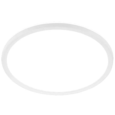 Imagen de BRILONER Plafón LED, Panel led Ultra Plano, Efecto Retroiluminación, Luz Blanca Neutra, IP20, 18W,2400 Lúmenes, Blanco, 29x29cm, plafon techo, luces habitacion, redondo, cocina
