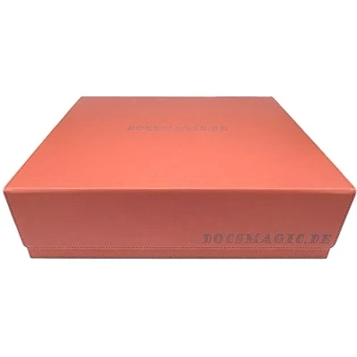 Imagen de docsmagic.de Premium 4 Row Trading Card Storage Box Copper + Trays &amp; Divider MTG PKM YGO Caja de Almacenaje Cobre