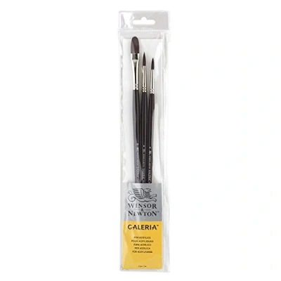Imagen de Winsor &amp; Newton Galeria Pincel para acrílico, Madera, 20 x 0,6 cm