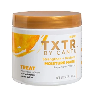 Imagen de CANTU Mascarilla de Hidratación Intensiva para el Cabello Tratamiento Unisex Adulto Nutre y Revitaliza 396G, Único,