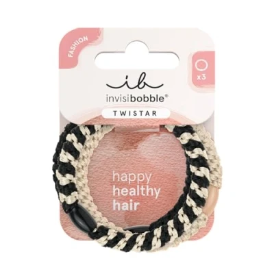 Imagen de invisibobble Twistar Classical Braids I Accesorio para el cabello con estilo y respetuoso del 3 piezas