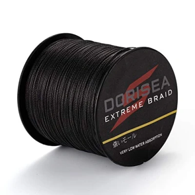 Imagen de DORISEA Extreme Trenza 100% PE 300m Cuerda de Pesca Trenzada 2,7 a 249,5 kg, Cable Resistente la abrasión, increíble superlínea Cero elástico diámetro pequeño