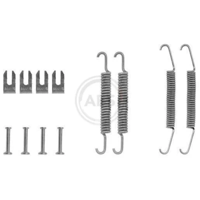Imagen de A.B.S. 0610Q Juego de accesorios, zapatas freno FIAT: Panda I Hatchback, Uno 127 SEAT: Fura,