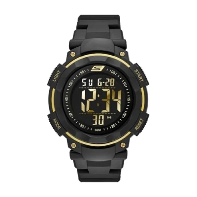Imagen de Skechers Ruhland Reloj digital, Hombre, Talla: One Size, Black