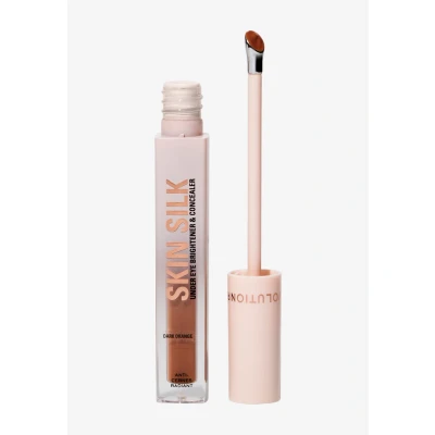 Imagen de Revolution Skin Silk Radiant Serum Augenaufheller Hydratisiert und glättet mit Hyaluronsäure Squalan Vegan &amp; Cruelty Free Dark Orange 4 ml