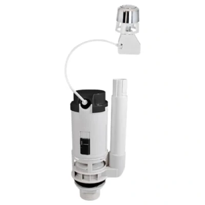 Imagen de Fluidmaster PRO550UK superior/lateral/frontal de doble válvula descarga color blanco