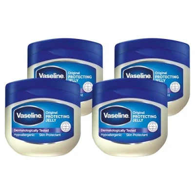 Imagen de Vaseline Original Protector para la piel, el cuidado de piel agrietada, seca o con eczema 4 x 100 ml