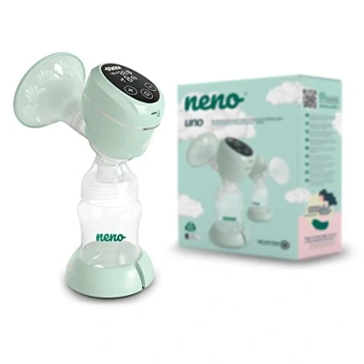 Imagen de Neno UNO, Extractor de Leche con 2 Modos y 9 Velocidades, Automático Electrónico, Recargable, Pantalla Táctil Eléctrico