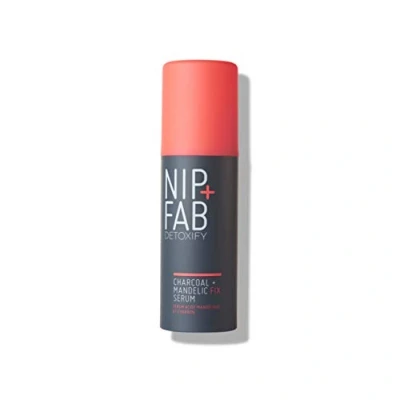 Imagen de Nip+Fab Charcoal and Mandelic Acid Fix Serum Para la Cara con Carbón Activado Manteca de Cacao Hidratante Desintoxicante Alisar y Afinar el Rostro 50ml