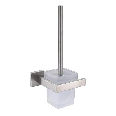 Imagen de Turs Baño Escobilla Con Titular Almacenamiento Organizador SUS 304 acero inoxidable Montaje en pared, Cepillado, Q7MTS BR