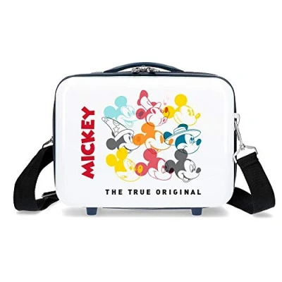 Imagen de Disney Mickey Magic Nececer Adaptable Blanco 29x21x15 cms ABS
