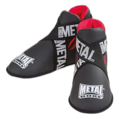 Imagen de Metal Boxe Protège pieds Noir Taille L