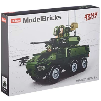 Imagen de Sluban M38 B0753 EBRC 66 Wheeled Infantry Combat Vehicle (M38 B0753)