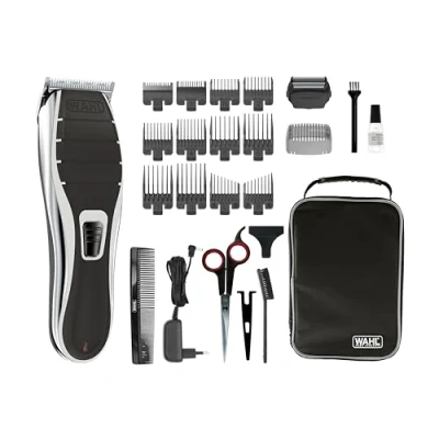 Imagen de WAHL Clipper 2 en 1 cortapelos y afeitadora Kit combinado de inalámbrico con batería recargable iones litio