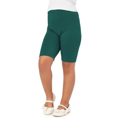 Imagen de Merry Style Leggins Mallas Pantalones Cortos Ropa Deportiva Niña MS10 132 (Verde Esmeralda, 140 cm)