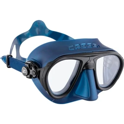 Imagen de Cressi Calibro Máscara polyvalent para Buceo, apnea Avanzada y submarina Fishing, Unisex Adulto, Azul Nery, Talla única