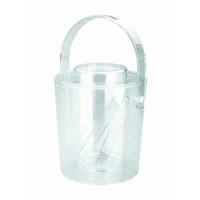 Imagen de Lacor 62363 Cubitera Doble Pared Acrilica Con pinza + Tapa 3 Litros.